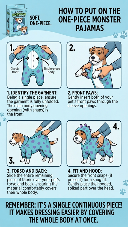 Dinosaur costume for dog